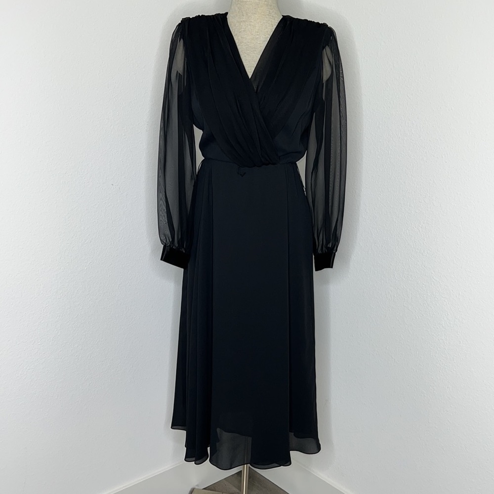 🔹 Vintage Ursula of Switzerland Evening Dress
